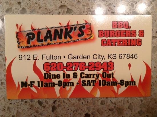 Plank`s Barbeque